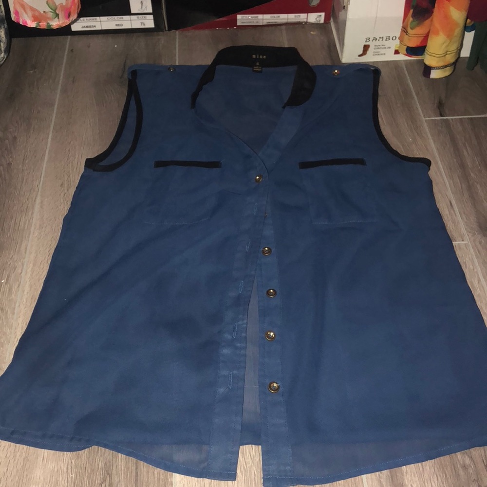 Button Down Blouse